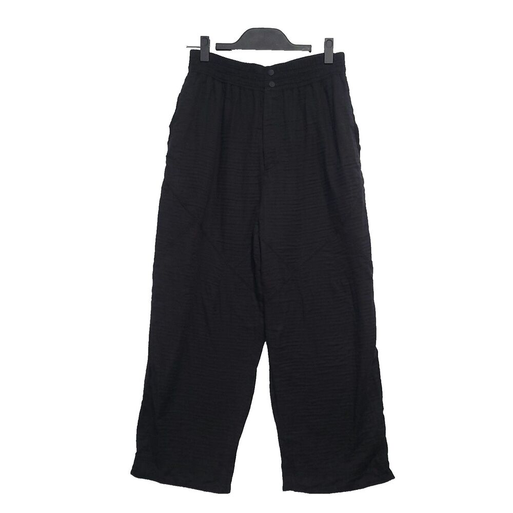 Free People Black Wide Leg Pants